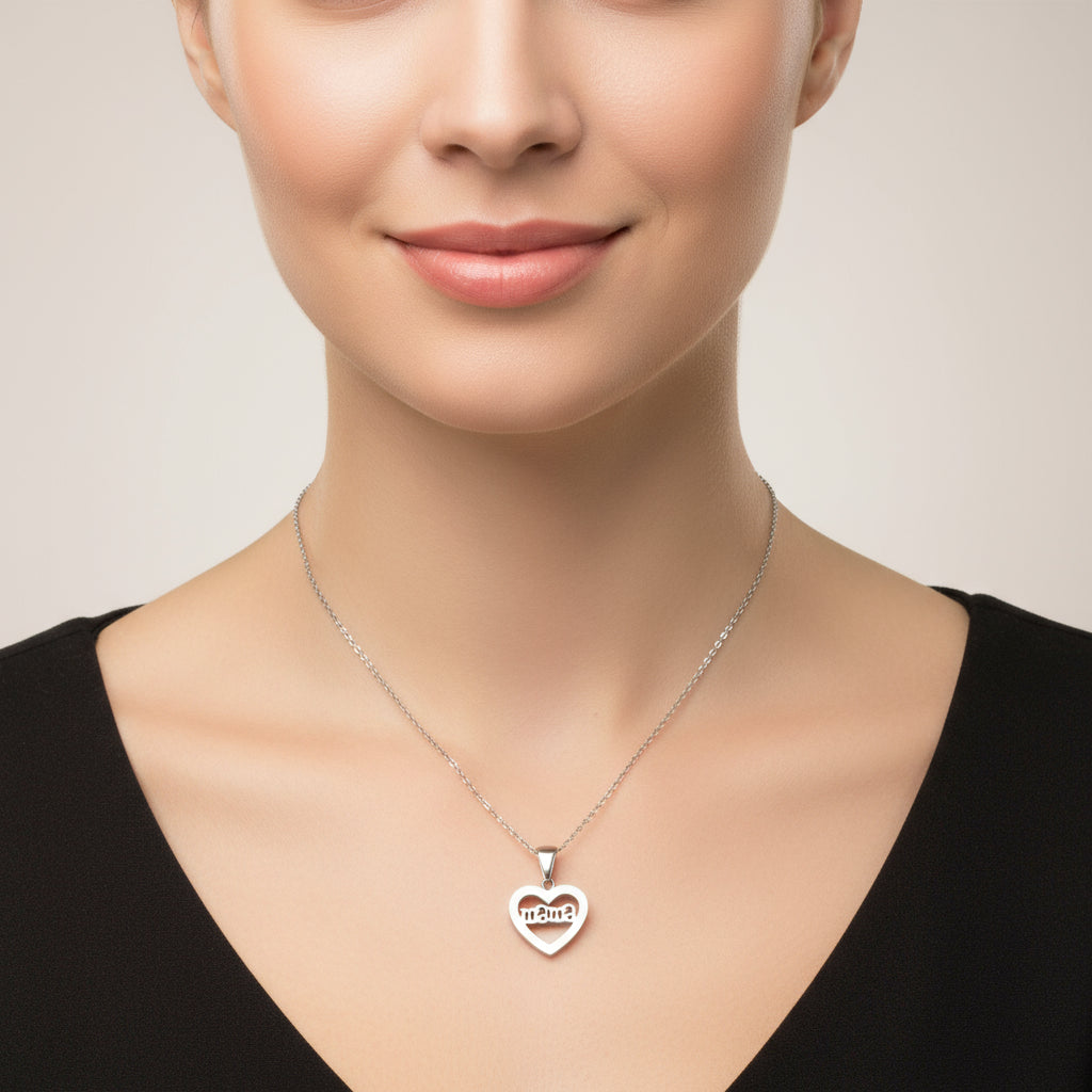 STAINLESS STEEL MOM’S REMEMBRANCE NECKLACE - Carol & Co Jewelry