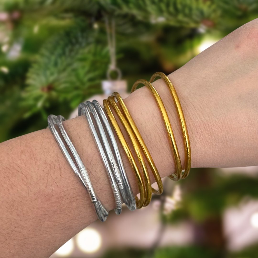 THIN BLESS “ALL WEATHER SINGLE BANGLE” - Carol & Co Jewelry
