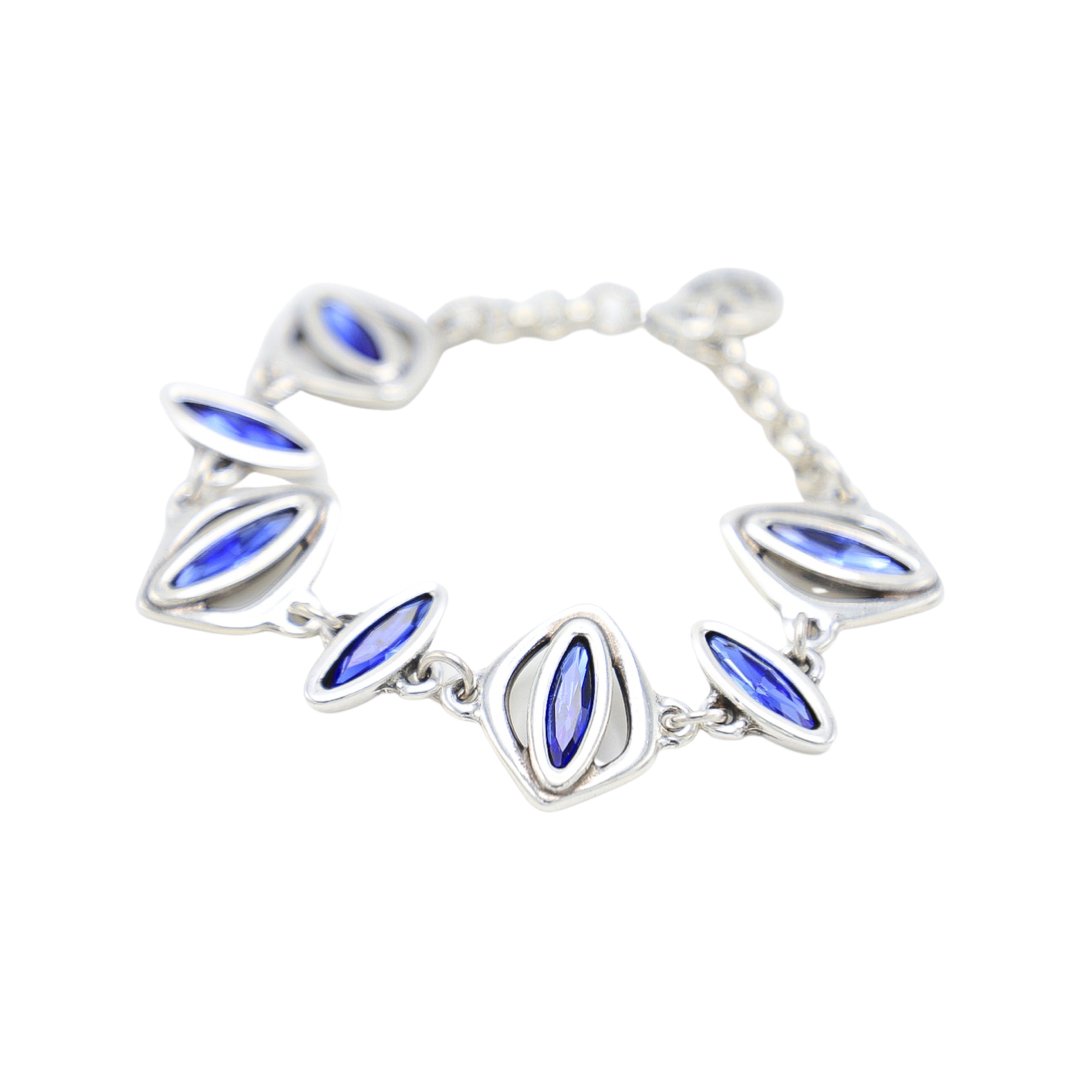 TRA-LA-RA BLUE NAVETT BRACELET - Carol & Co Jewelry