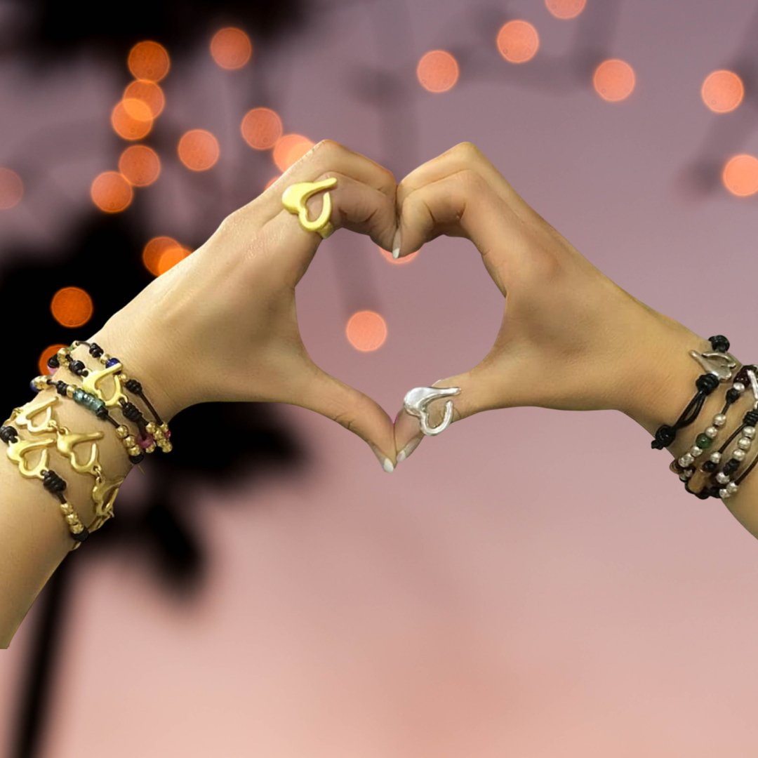TRA-LA-RA CUORE HEART RING - Carol & Co Jewelry