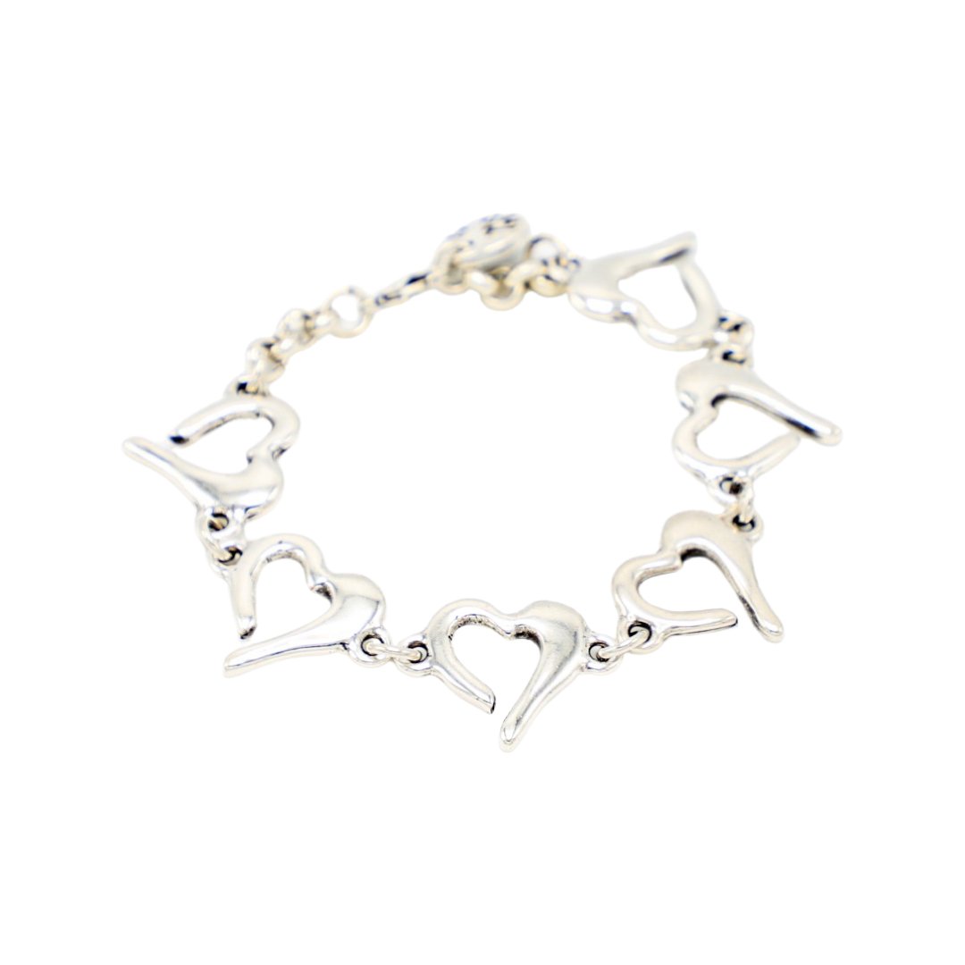 TRA-LA-RA CUORE MULTI HEART BRACELET - Carol & Co Jewelry