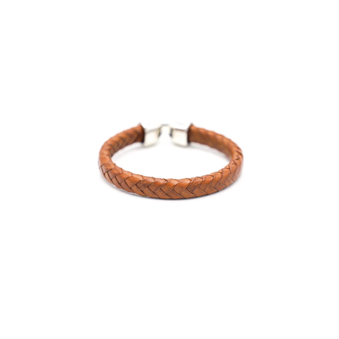 TRA-LA-RA MEN FLAT BRAIDED BRACELET - Carol & Co Jewelry