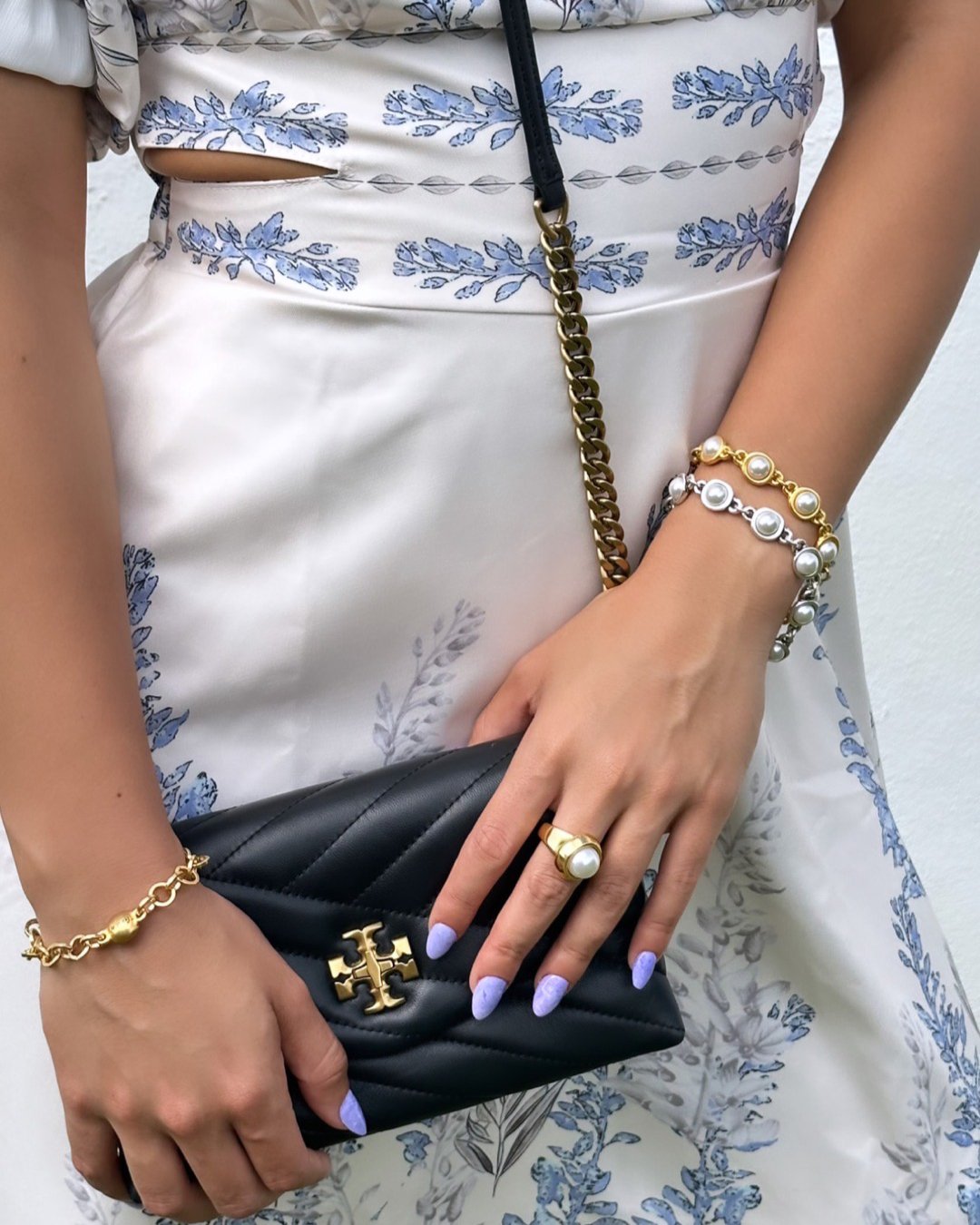 TRA-LA-RA PERLADA ADJUSTABLE RING - Carol & Co Jewelry
