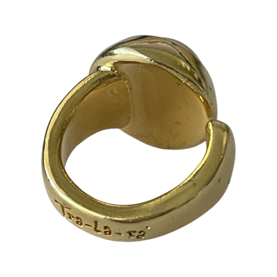 TRA-LA-RA PERLADA ADJUSTABLE RING - Carol & Co Jewelry