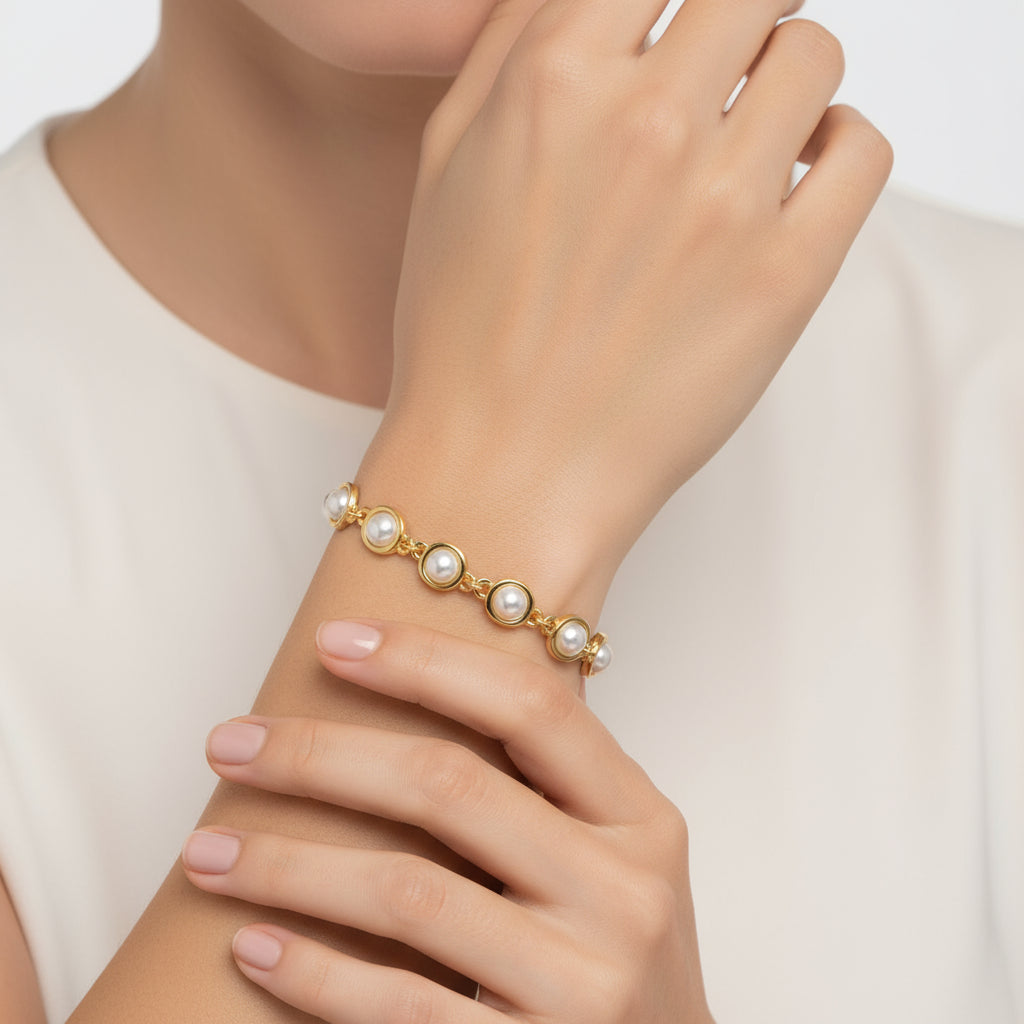 TRA-LA-RA PERLADA BRACELET - Carol & Co Jewelry