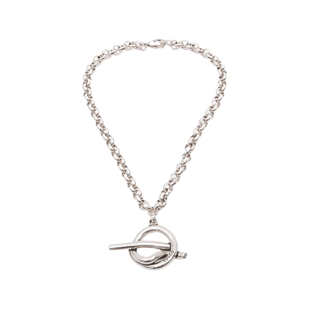 TUCCO SHORT GALAXY KNOT NECKLACE - Carol & Co Jewelry