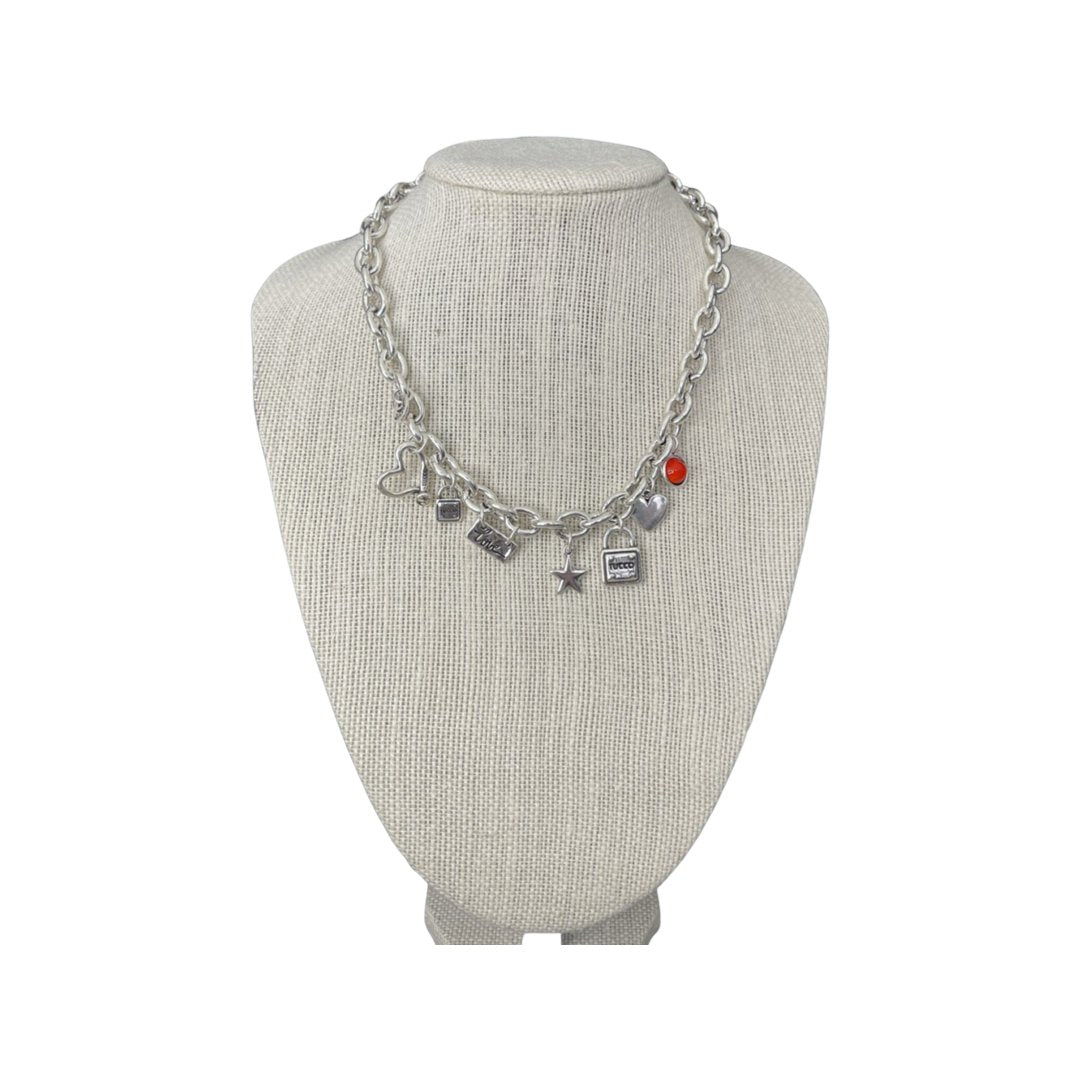 TUCCO TRAPPED CHOKER NECKLACE - Carol & Co Jewelry