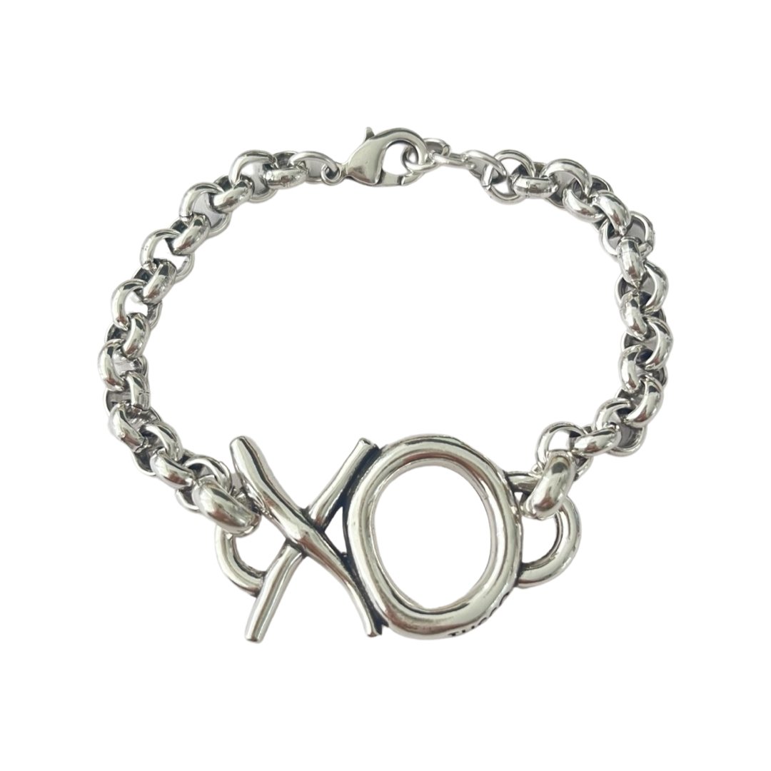 TUCCO XO ROLO CHAIN BRACELET - Carol & Co Jewelry