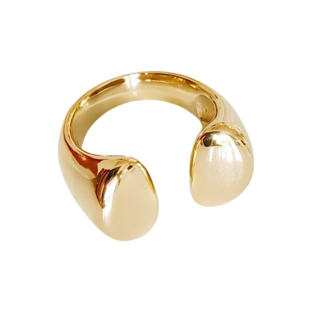 WILLOW STAINLESS STEEL RING - Carol & Co Jewelry
