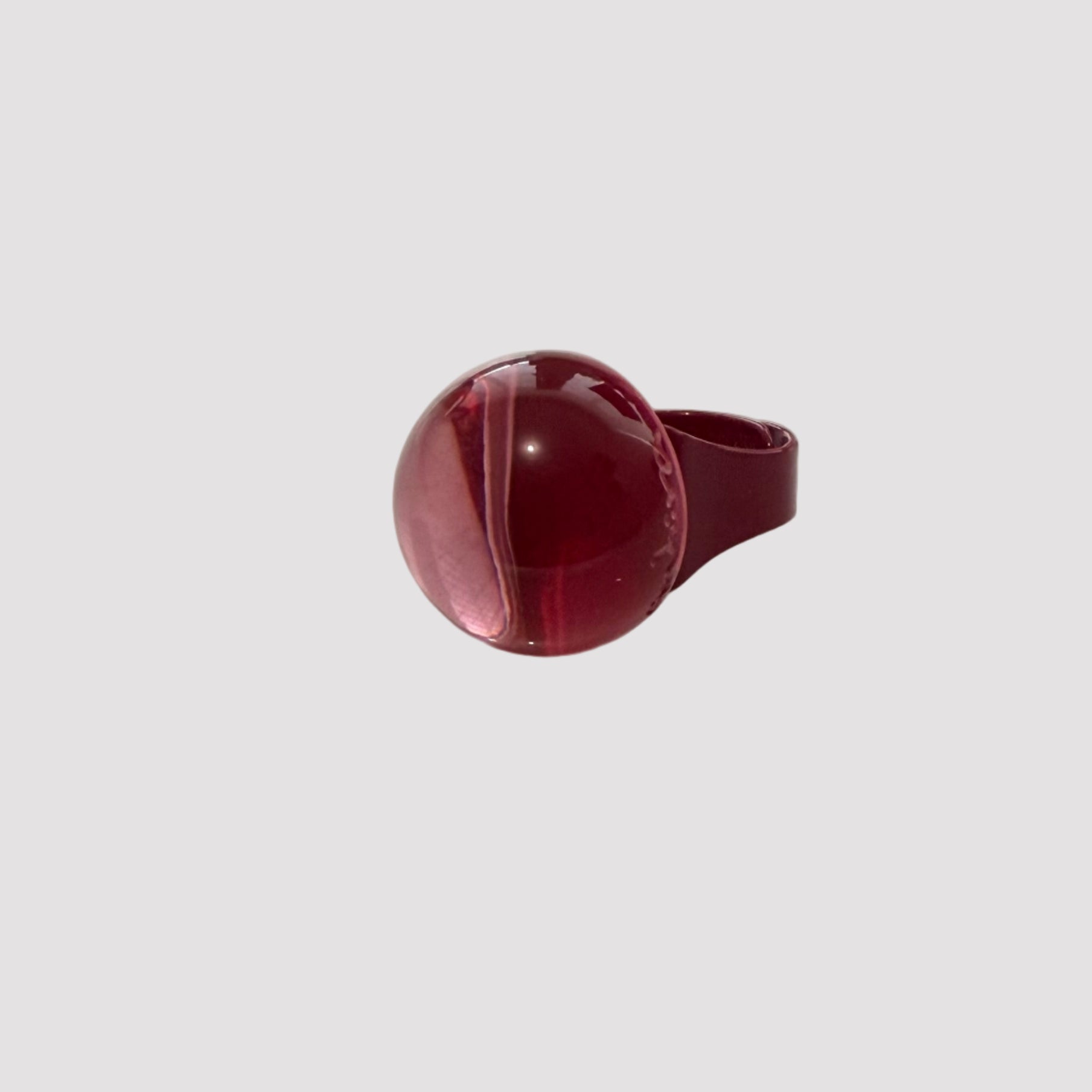ANTURA ACCESSORI TRANSPARENT BALLOON ADJUSTABLE RING