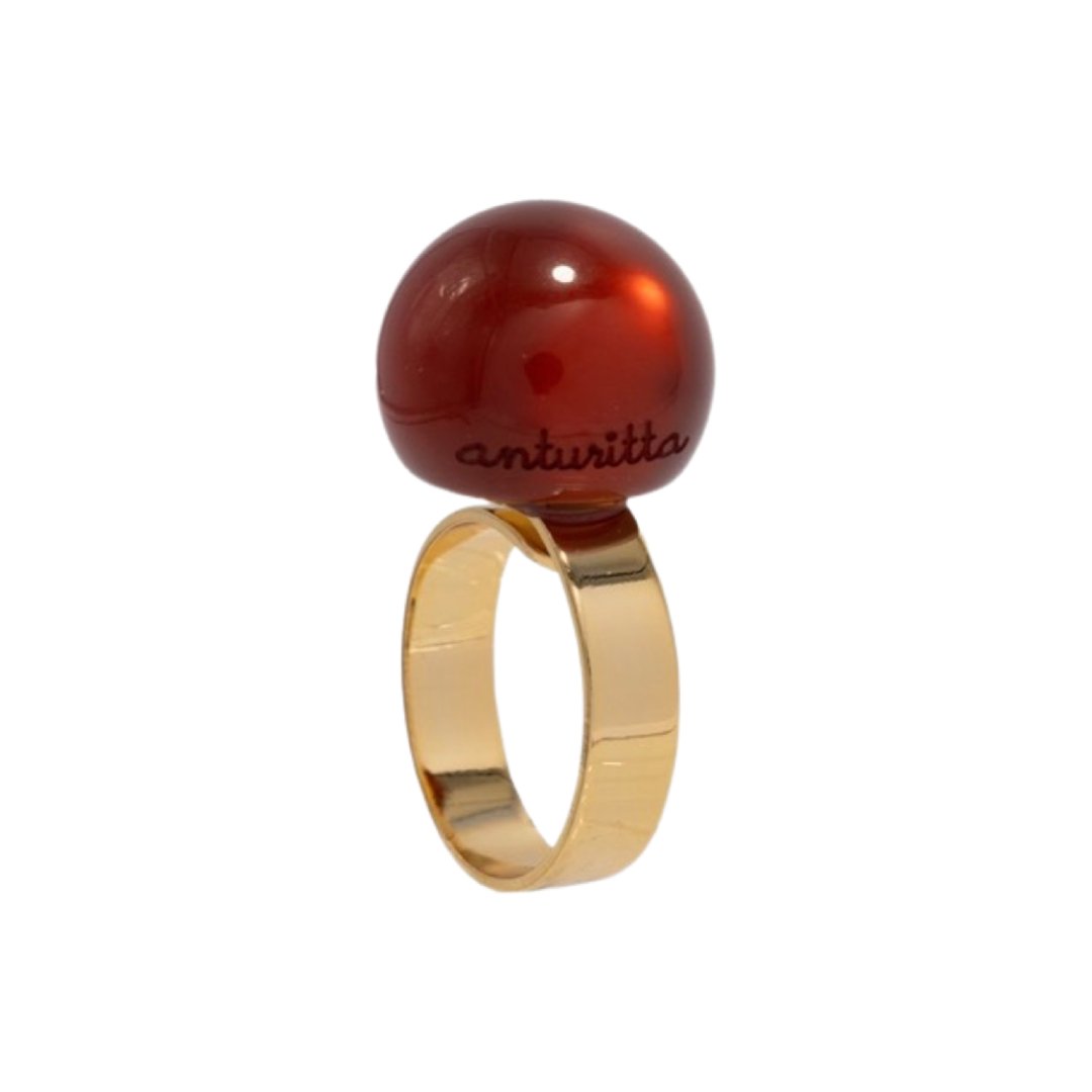 ANTURA ACCESSORI MINI BALLOON PERLATO RING - Carol & Co Jewelry