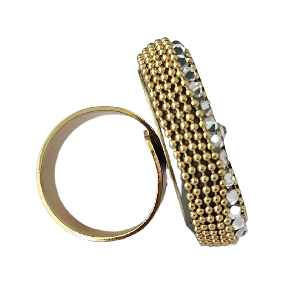 B.E. ANIMAL PRINT RING - Carol & Co Jewelry