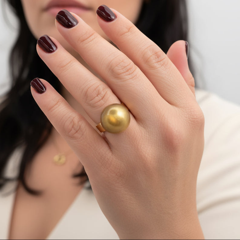 ANTURA ACCESSORI MINI BALLOON PERLATO RING