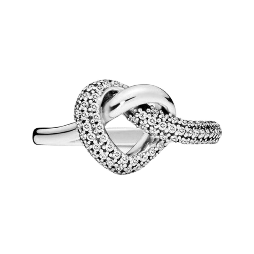 KNOT HEART RING - Carol & Co Jewelry