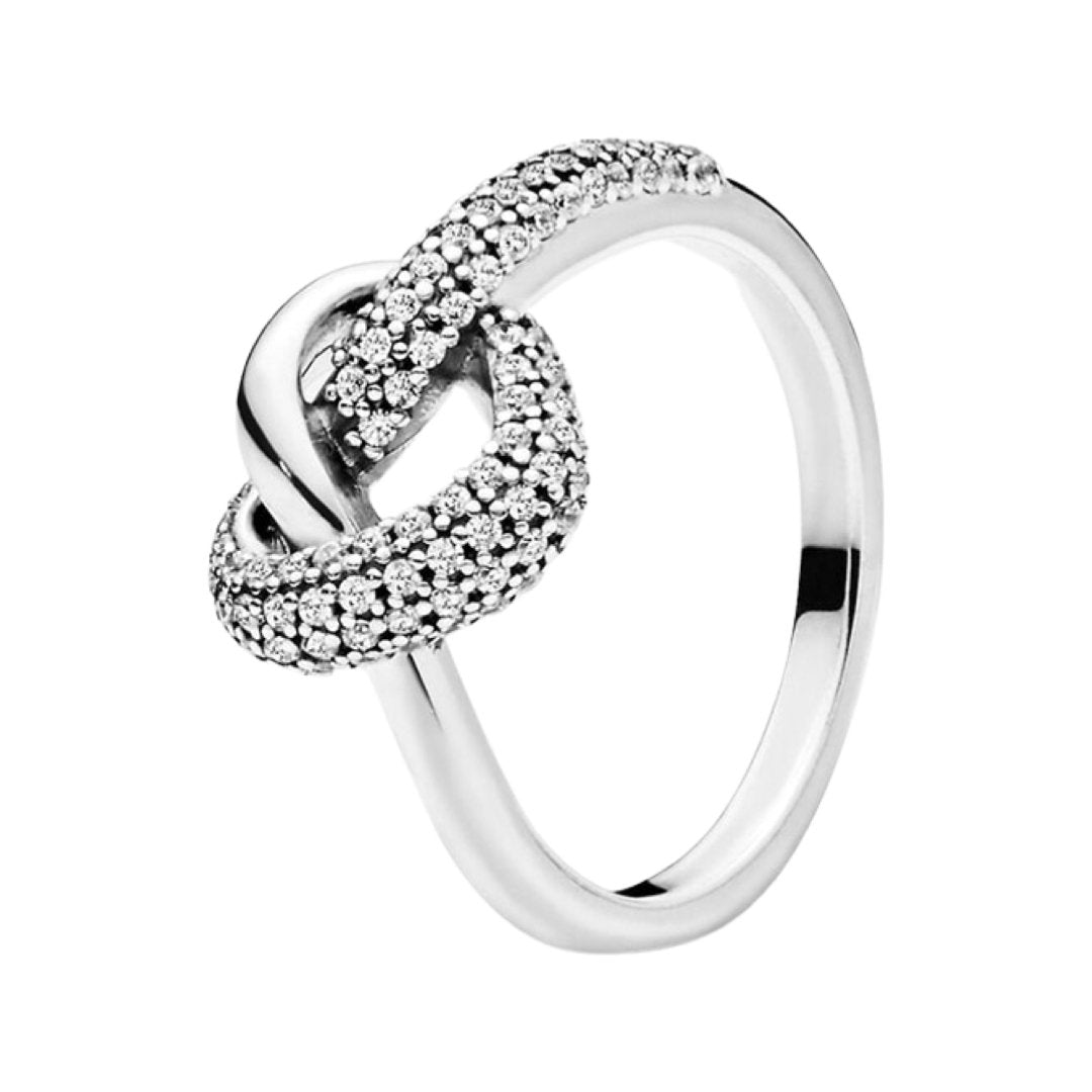 KNOT HEART RING - Carol & Co Jewelry