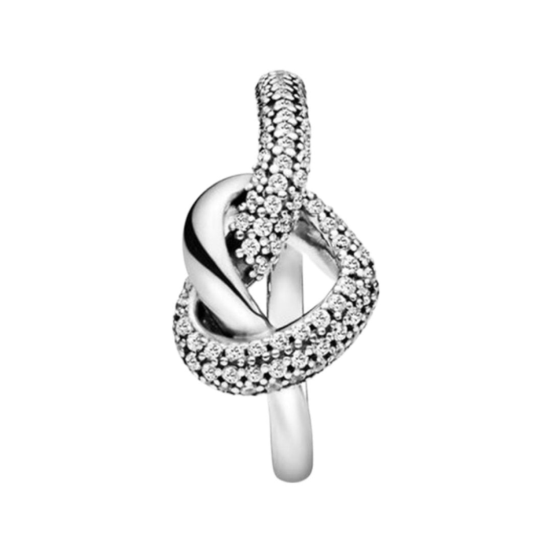 KNOT HEART RING - Carol & Co Jewelry