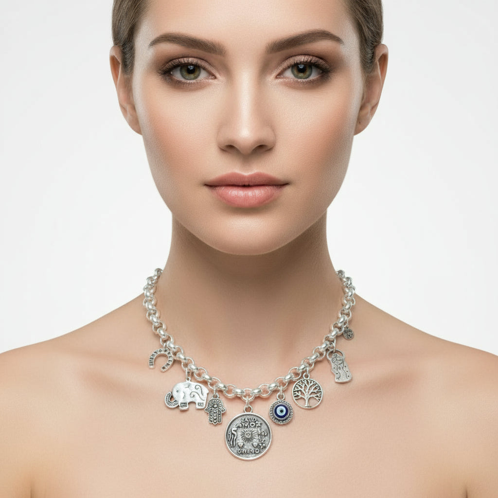MALDITA RITA SUERTECITA NECKLACE - Carol & Co Jewelry