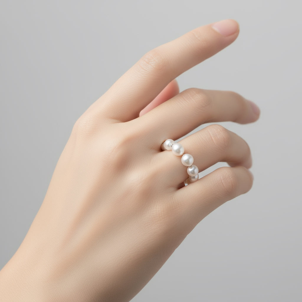 MANU ANELLO PEARL MIX - Carol & Co Jewelry