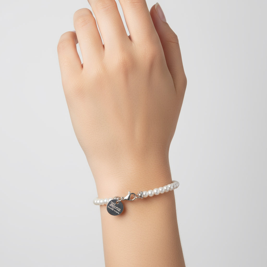 MANU BRACCIALE PEARL SMALL - Carol & Co Jewelry