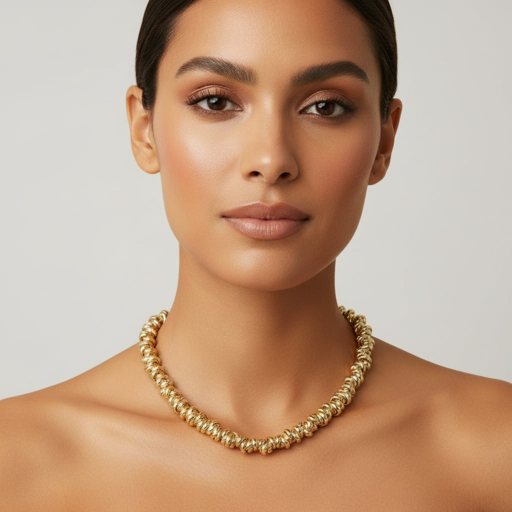 MANU COLLANA RONDELLE - Carol & Co Jewelry