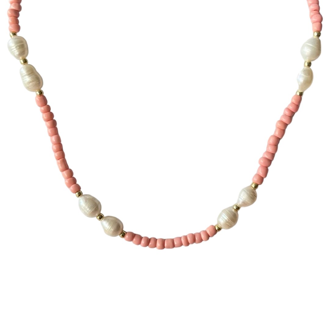 MANU FUERTE PEARL NECKLACE - Carol & Co Jewelry