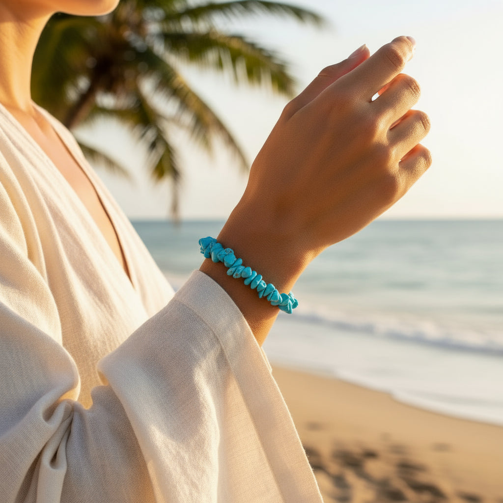 MANU KORAL BRACELET - Carol & Co Jewelry