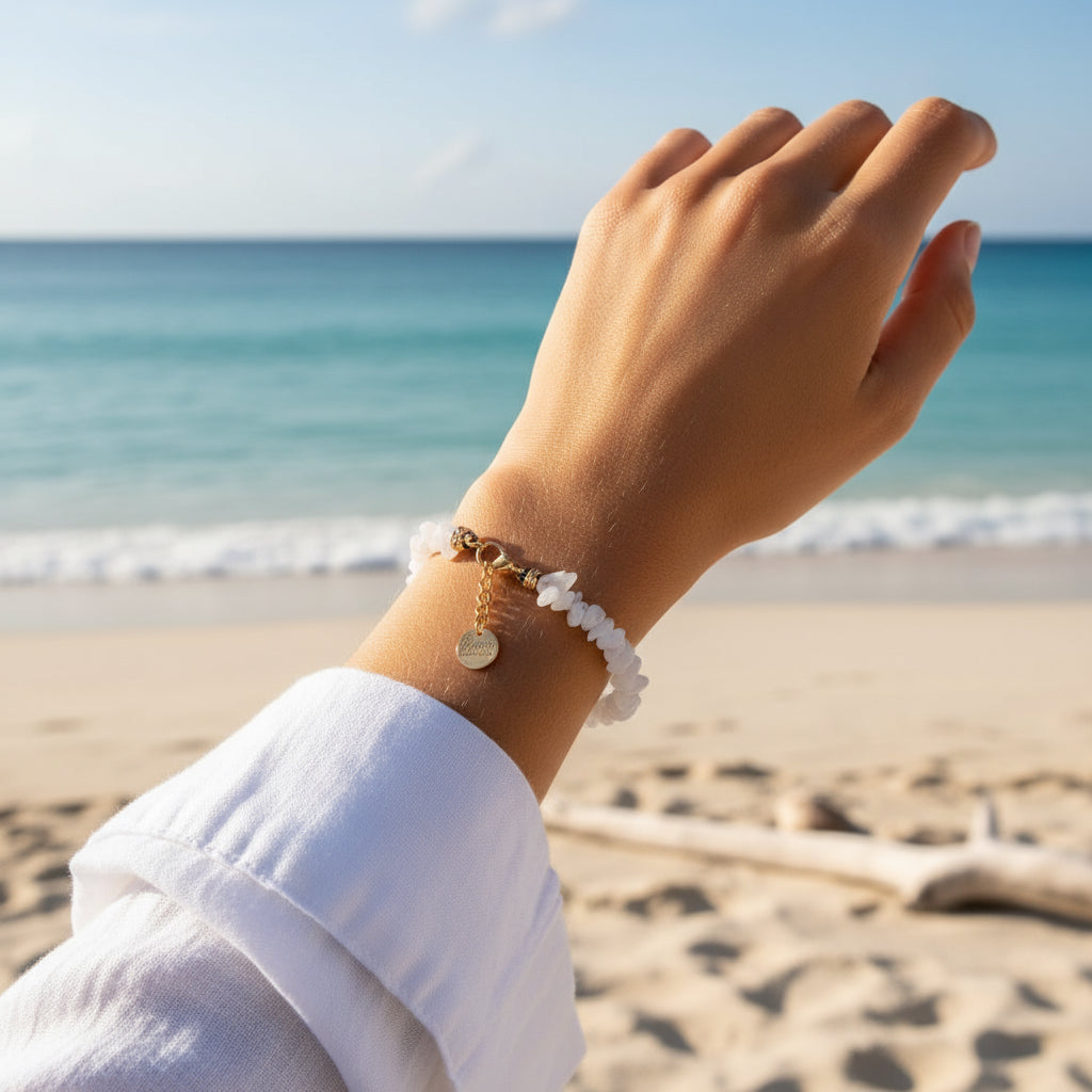 MANU KORAL BRACELET - Carol & Co Jewelry