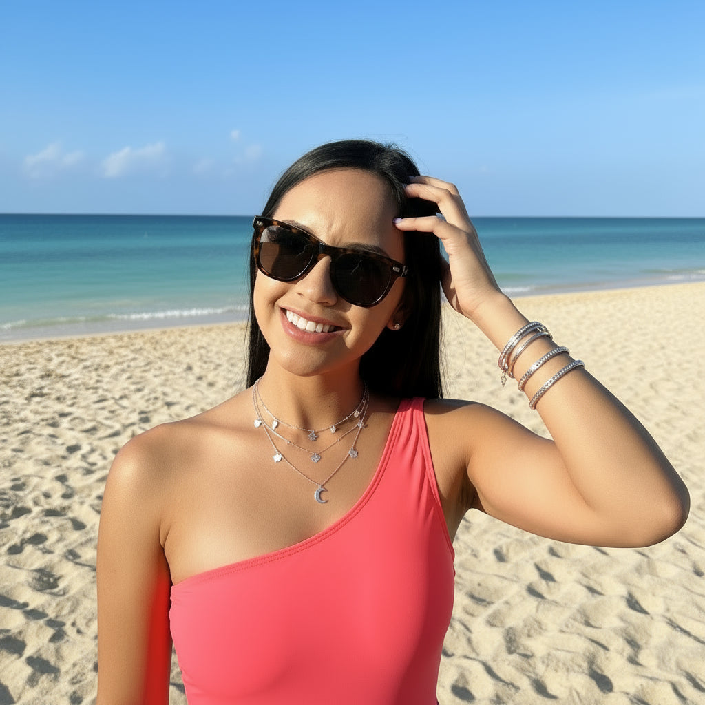 MR. BOHO ALAMEDA SPANISH SUNGLASSES - BLACK - Carol & Co Jewelry