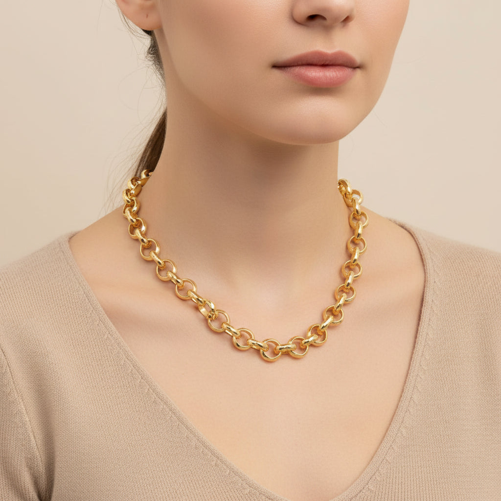 TRA-LA-RA ANILLADA NECKLACE - Carol & Co Jewelry