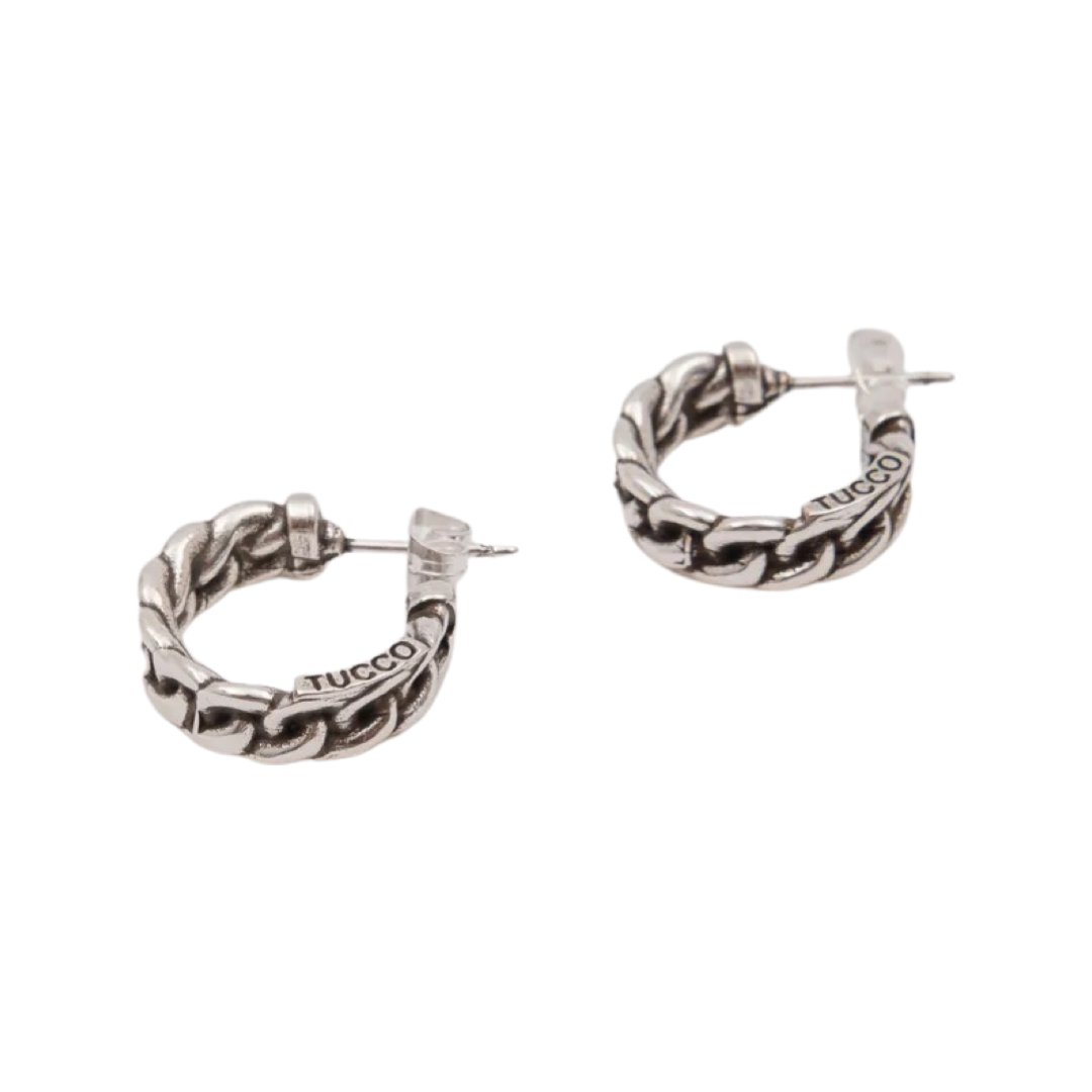 TUCCO HALF HOOP MYKONOS EARRING