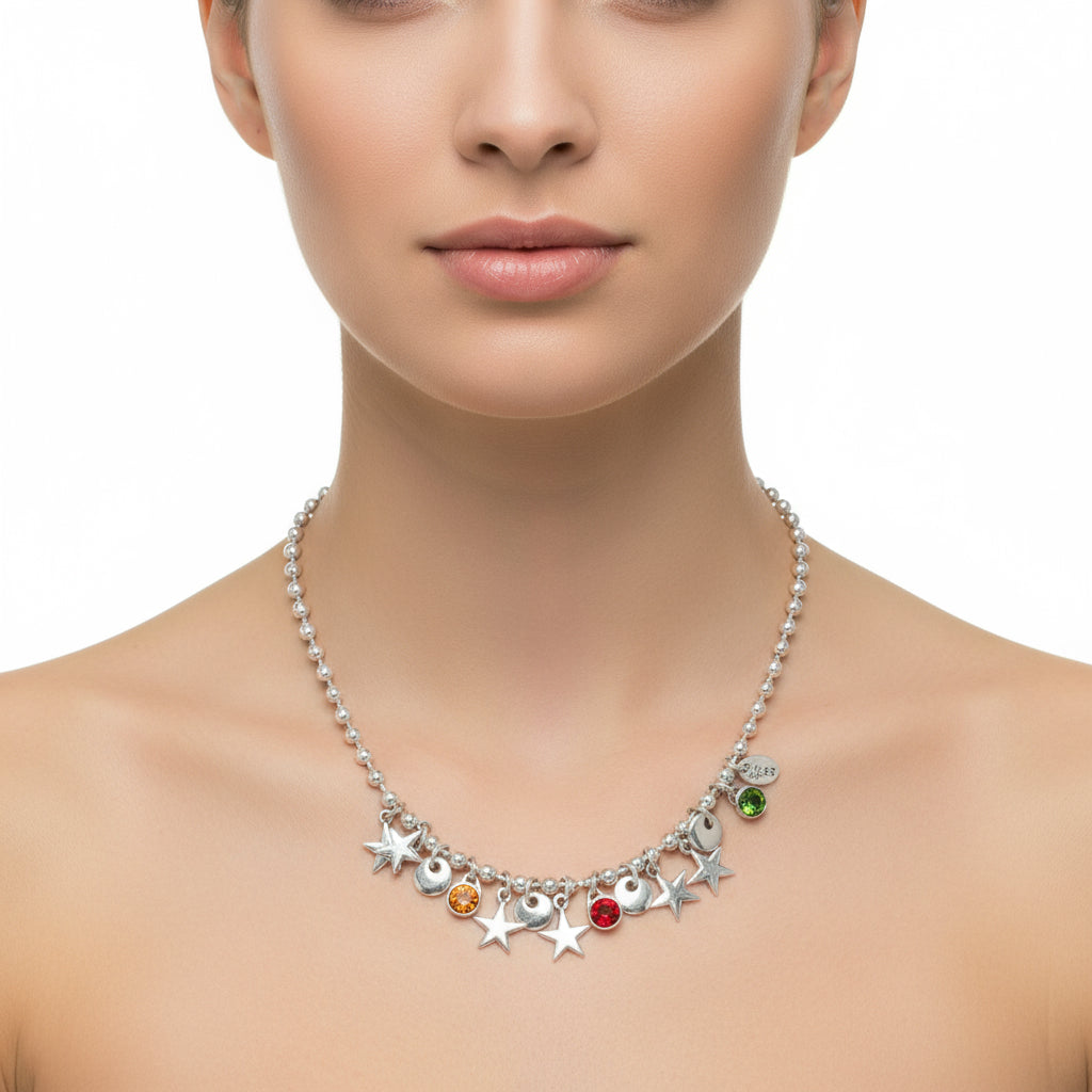 TUCCO ILLUSION NECKLACE - Carol & Co Jewelry