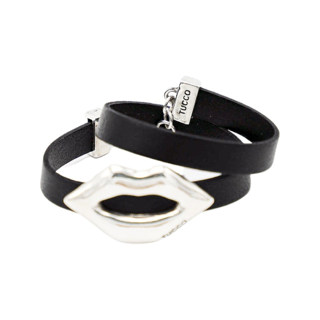 TUCCO KISS ME LEATHER BRACELET - Carol & Co Jewelry