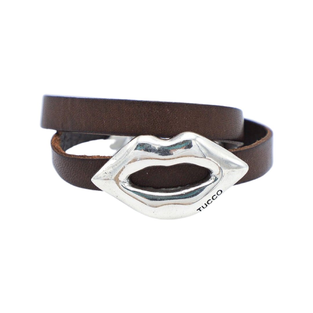 TUCCO KISS ME LEATHER BRACELET - Carol & Co Jewelry