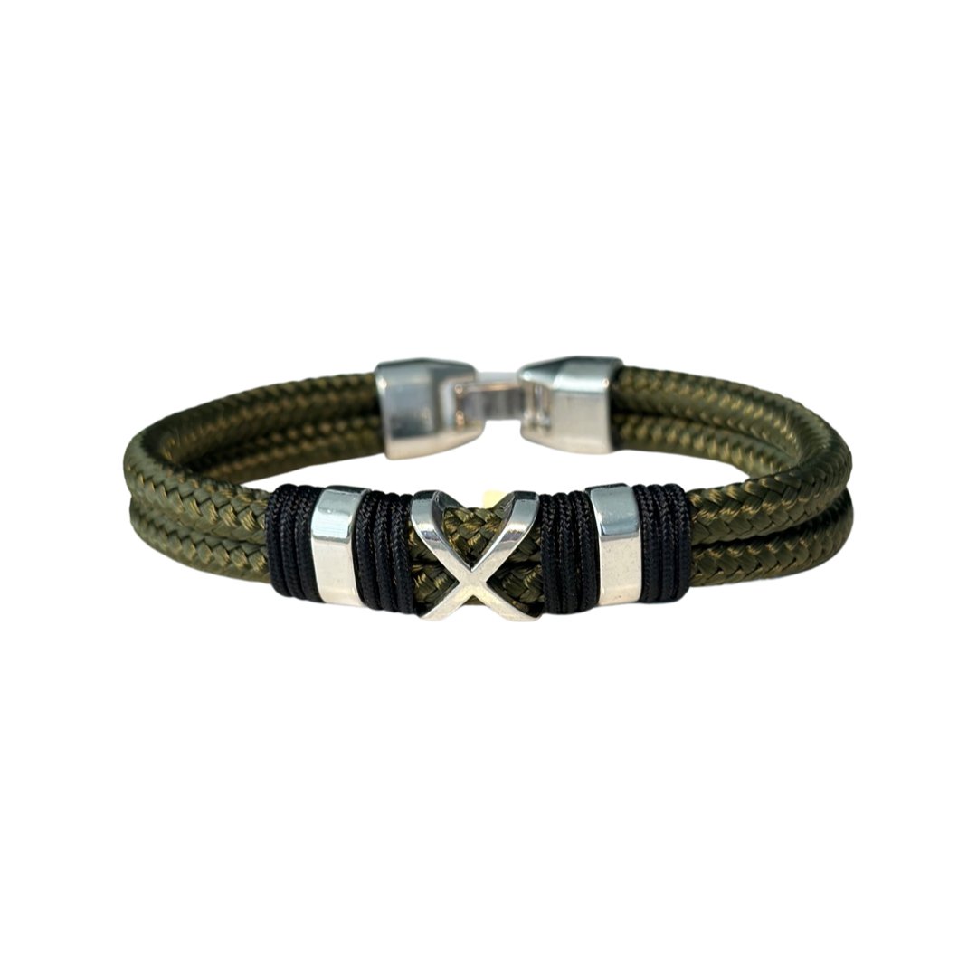 TUCCO OLD CAPTAIN CROSS MEN BRACELET - Carol & Co Jewelry