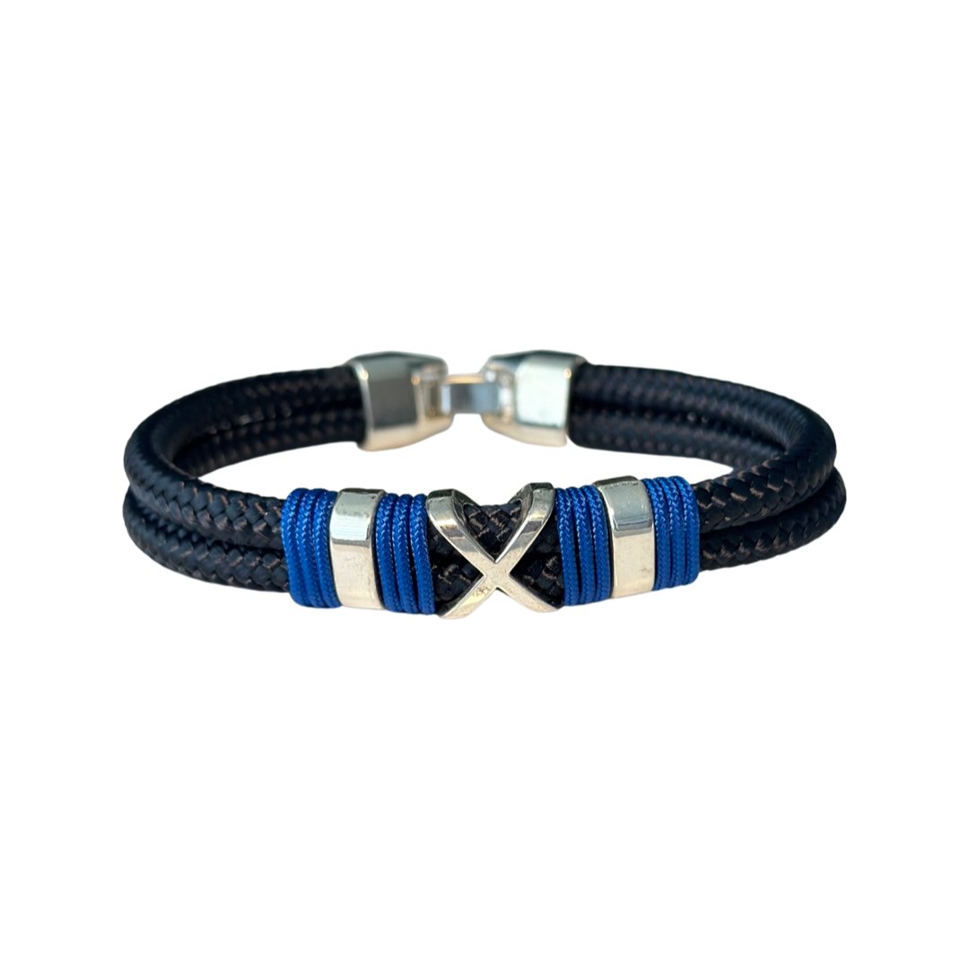 TUCCO OLD CAPTAIN CROSS MEN BRACELET - Carol & Co Jewelry