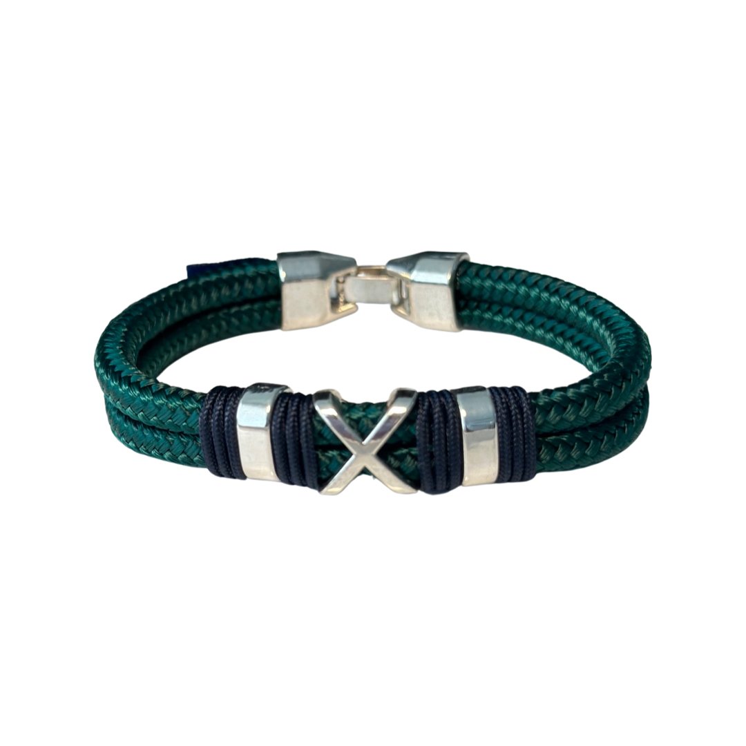 TUCCO OLD CAPTAIN CROSS MEN BRACELET - Carol & Co Jewelry