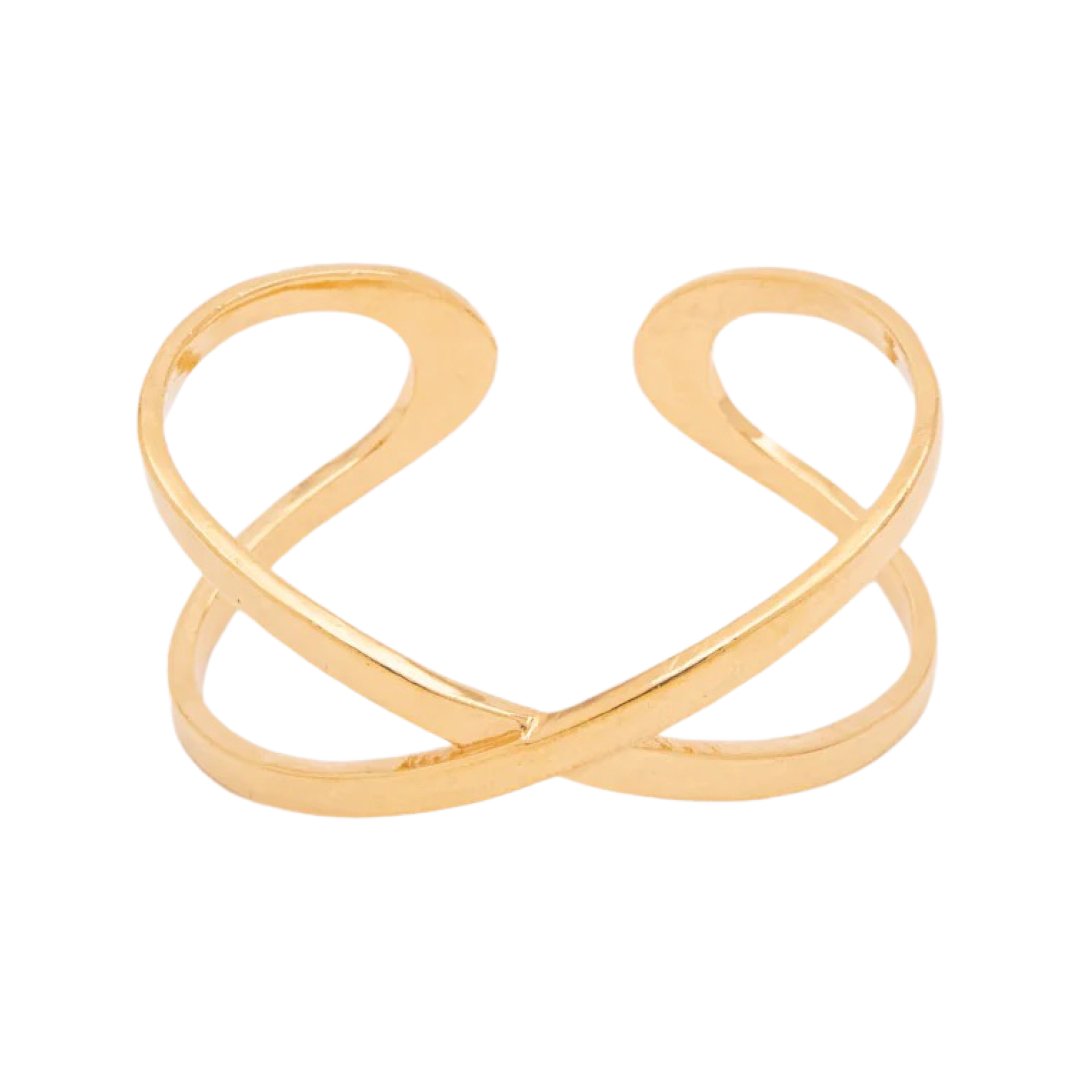 TUCCO OPEN MIND CUFF BRACELET - Carol & Co Jewelry