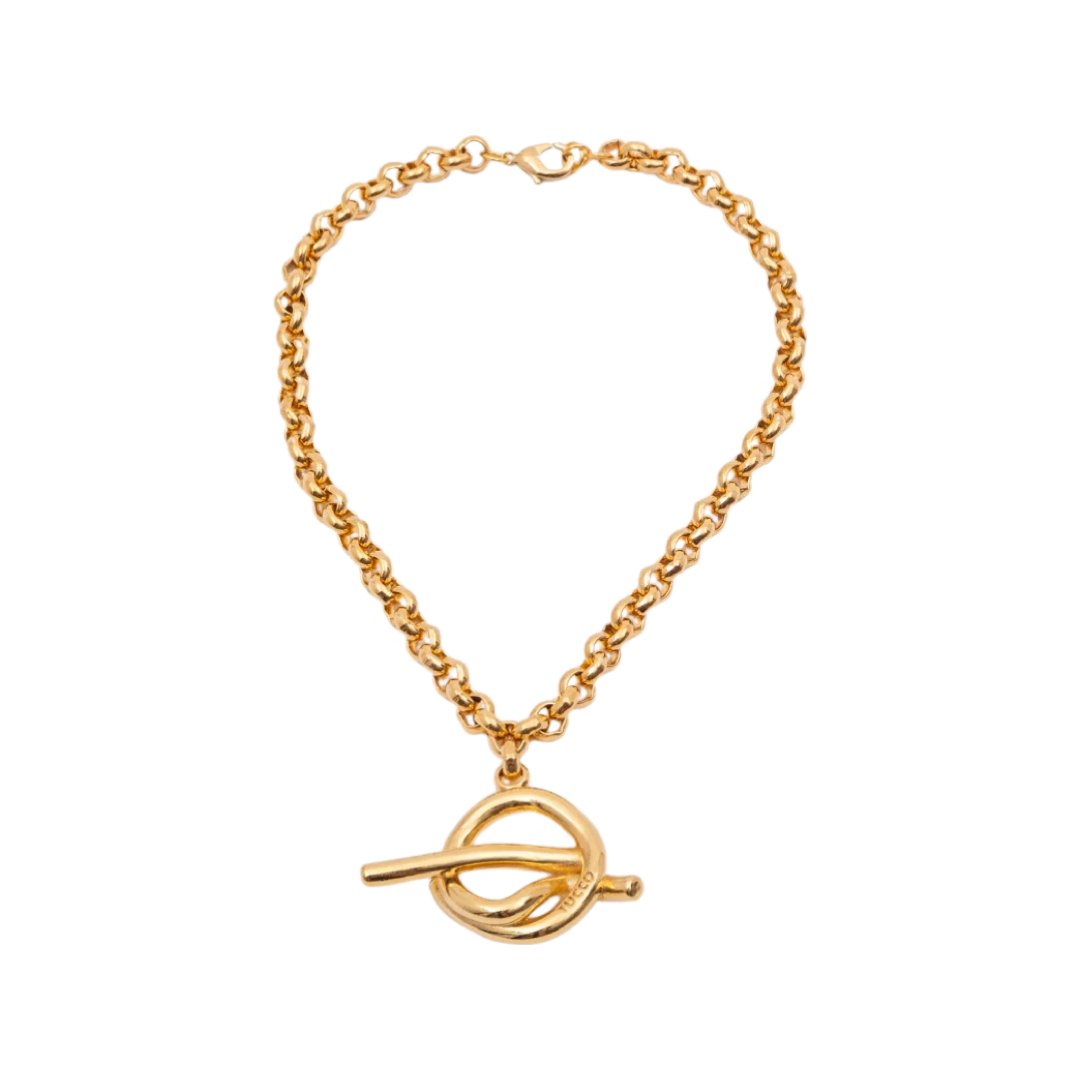 TUCCO SHORT GALAXY KNOT NECKLACE - Carol & Co Jewelry