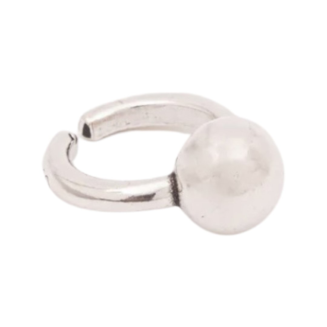 TUCCO SIMPLICITY BALL ADJUSTABLE RING - Carol & Co Jewelry