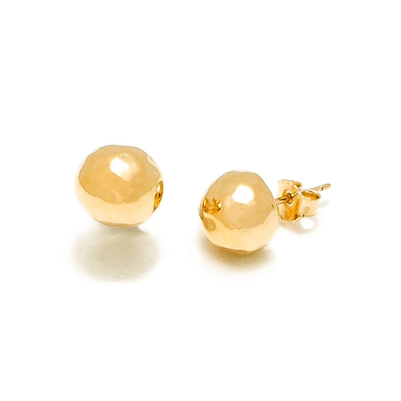 TUCCO SIMPLICITY BALL STUD EARRINGS - Carol & Co Jewelry